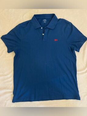 J. Crew Factory Men’s Polo with Red Embroidered Lobster